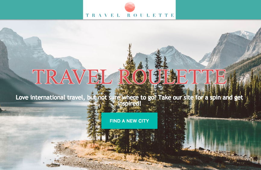 Travel Roulette